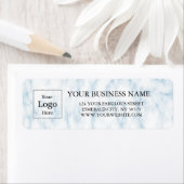 Business Logo Custom Return Address Label (Insitu)