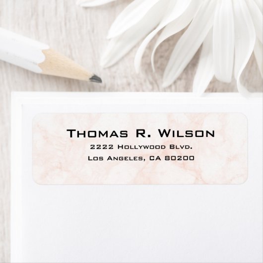 Business Logo Custom Return Address Label (Insitu)