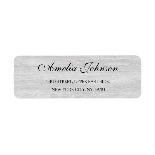 Business Logo Custom Return Address Label (Vorne)