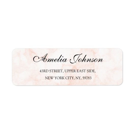 Business Logo Custom Return Address Label (Vorne)