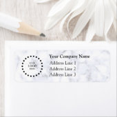 Business Logo Custom Return Address Label (Insitu)