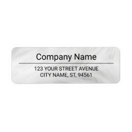 Business Logo Custom Return Address Label
