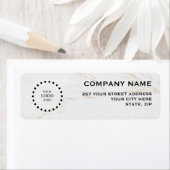 Business Logo Custom Return Address Label (Insitu)