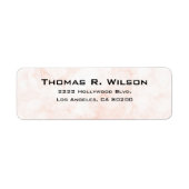 Business Logo Custom Return Address Label (Vorne)