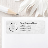Business Logo Custom Return Address Label (Insitu)