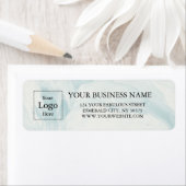 Business Logo Custom Return Address Label (Insitu)