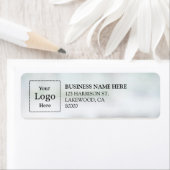 Business Logo Custom Return Address Label (Insitu)