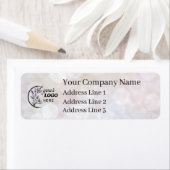 Business Logo Custom Return Address Label (Insitu)