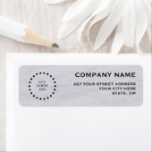 Business Logo Custom Return Address Label (Insitu)