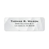 Business Logo Custom Return Address Label (Vorne)
