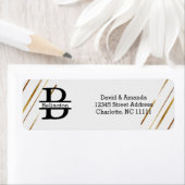 Business Logo Custom Return Address Label (Insitu)