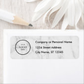 Business Logo Custom Return Address Label (Insitu)
