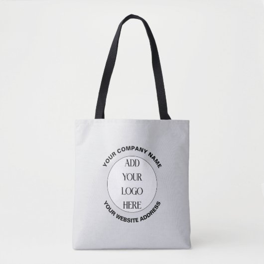Business Logo Custom  Tasche (Vorderseite)