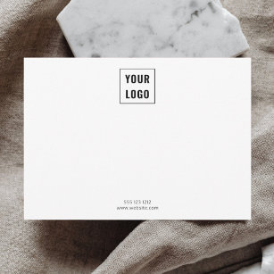 Business-Logo elegant Minimalistisch Mitteilungskarte