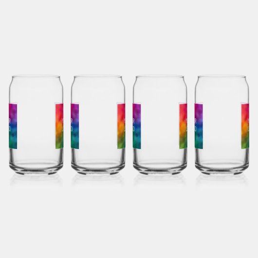 Business-Logo Elegantes Set für moderne, einfache Dosenglas (Rechts)