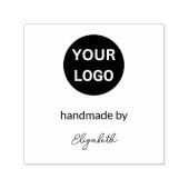Business Logo Handmade by Your Name Template Permastempel (Design)