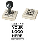 Business Logo & Handmade Website | Custom Brand  Gummistempel