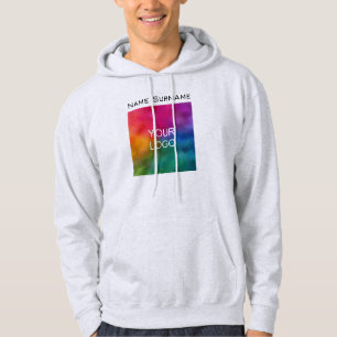 Business-Logo - Ihr eigenes Design - Männer Hoodie