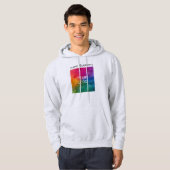 Business-Logo - Ihr eigenes Design - Männer Hoodie (Vorne ganz)