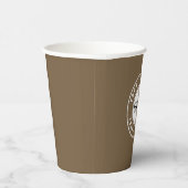 Business LOGO Minimal Business Corporate Pappbecher (Rechts)