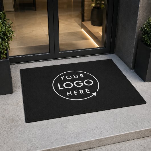 Business-Logo Minimal Stilvoll Beruflich Fußmatte