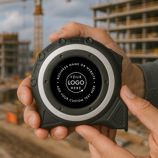 Business-Logo Minimal Stilvoll Beruflich Maßband