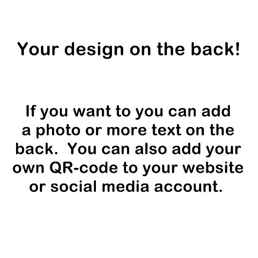 Business Logo qr Code Instragram schwarz Flyer