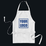 Business Logo Template Apron Schürze<br><div class="desc">For your employees or just to promote your business,  this custom business logo template apron will suit your needs.</div>