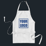 Business Logo Template Apron Schürze<br><div class="desc">For your employees or just to promote your business,  this custom business logo template apron will suit your needs.</div>