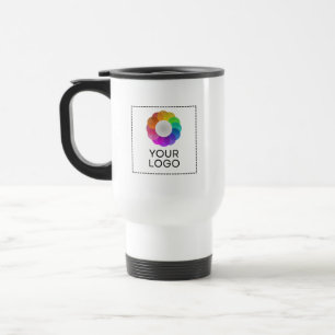 Business-Logo-Thermal-Tumbler mit Griff Reisebecher