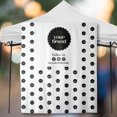 Business-Logo-Veranstaltung - Schritt und Wiederho Wandteppich