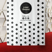 Business-Logo-Veranstaltung - Schritt und Wiederho Wandteppich