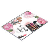 Business Makeup Artist Notizblock (Linke Seite)