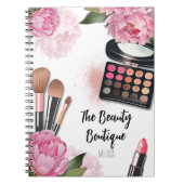 Business Makeup Artist Notizblock (Vorderseite)