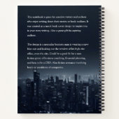 Business Man Book Cover Inspiration Notebook Notizblock (Rückseite)