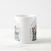 Business Modern Arch Foto Weihnachten Kaffeetasse (Mittel)
