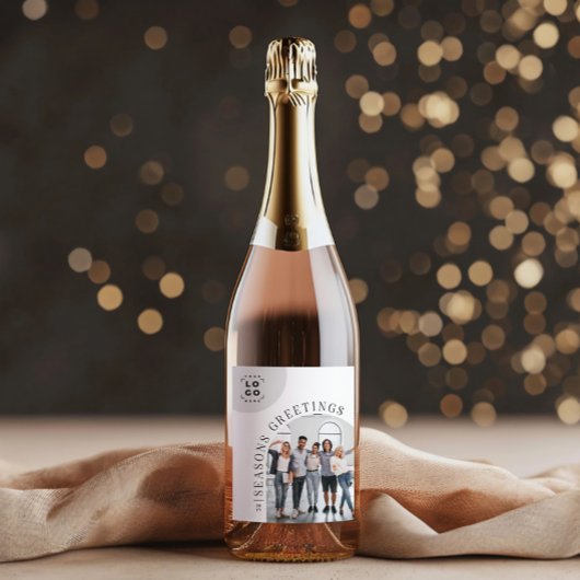 Business Modern Arch Foto Weihnachtsfeiertag Weinetikett