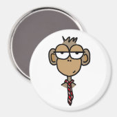 Business Monkey Magnet (Vorderseite/Rückseite)