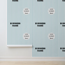 Business Name and Logo Tapete