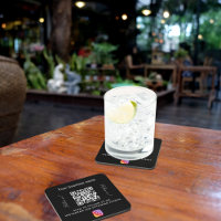 Business name qr code instagramm Schwarz-weiß
