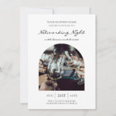 Business Networking Dinner & Drinks Event Foto Einladung (Vorderseite)