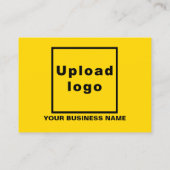 Business New Year Yellow Discount Card Rabattkarte (Rückseite)