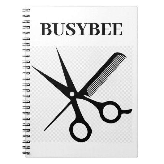 Business Note Book - Busybedesign + Logo Notizblock (Vorderseite)