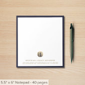 Business Notepad mit anpassbarem Logo Notizblock