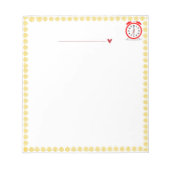 Business Notizblock/Notizblock/modernes Notebook Notizblock (Vorderseite)