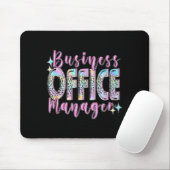 Business Office Manager Funny Front Teamwork Regio Mousepad (Mit Mouse)