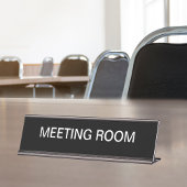 Business Office Meeting Room Schreibtisch Untersch Schreibtischnamensplakette