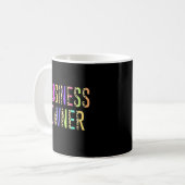 Business Owner Entrepreneur Gift Small Business Kaffeetasse (Vorderseite Links)