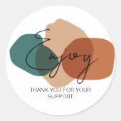 Business Packet Sticker genießen (Vorderseite)