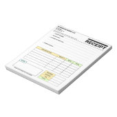 (Business Payment Pad) Sales Invoice Receipt Book Notizblock (Rotiert)